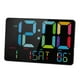 thumbnail image 2 of Reloj de Pantalla a Color XWSHYW Multifuncional Control Remoto Reloj Electrónico Digital Silencioso, 2 of 6