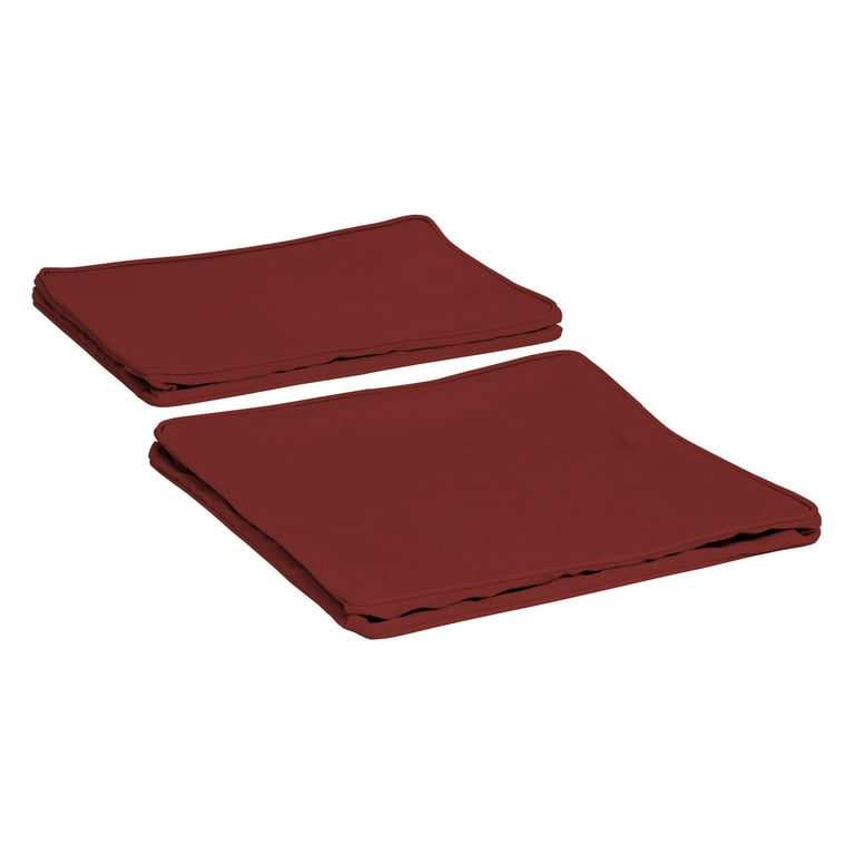 Arden Selections ProFoam Performance Outdoor Deep Seating Cushion Set 22 x 22 Classic Red Walmart