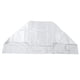 thumbnail image 3 of Accesorio protector de polvo para lavadora con protector solar impermeable universal para el hogar (cubierta de lavadora con revestimiento plateado, tamaño L, apertura frontal), 3 of 13