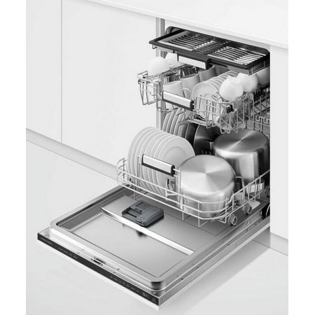 Fisher & Paykel - 24" ADA Single Door Dishwasher 3 racks - Custom Panel Ready - Custom Panel Ready