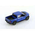 thumbnail image 4 of 2022 Ford F-150 Raptor Pickup Truck, Blue - Kinsmart 5436D - 1/46 scale Diecast Model Toy Car, 4 of 4