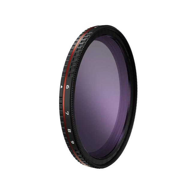 Filtro ND Freewell de 82 mm con rosca, tope duro variable de 6 a 9 paradas