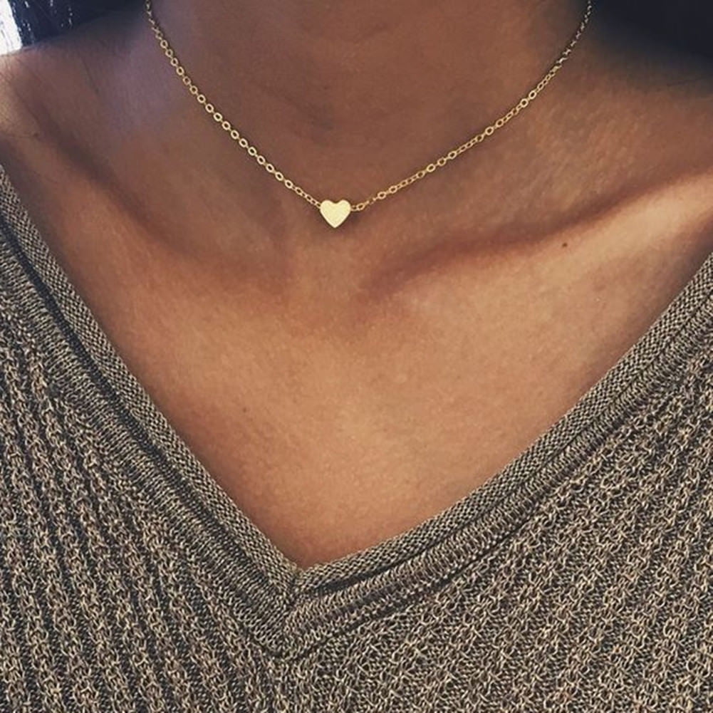 ladies silver choker necklace