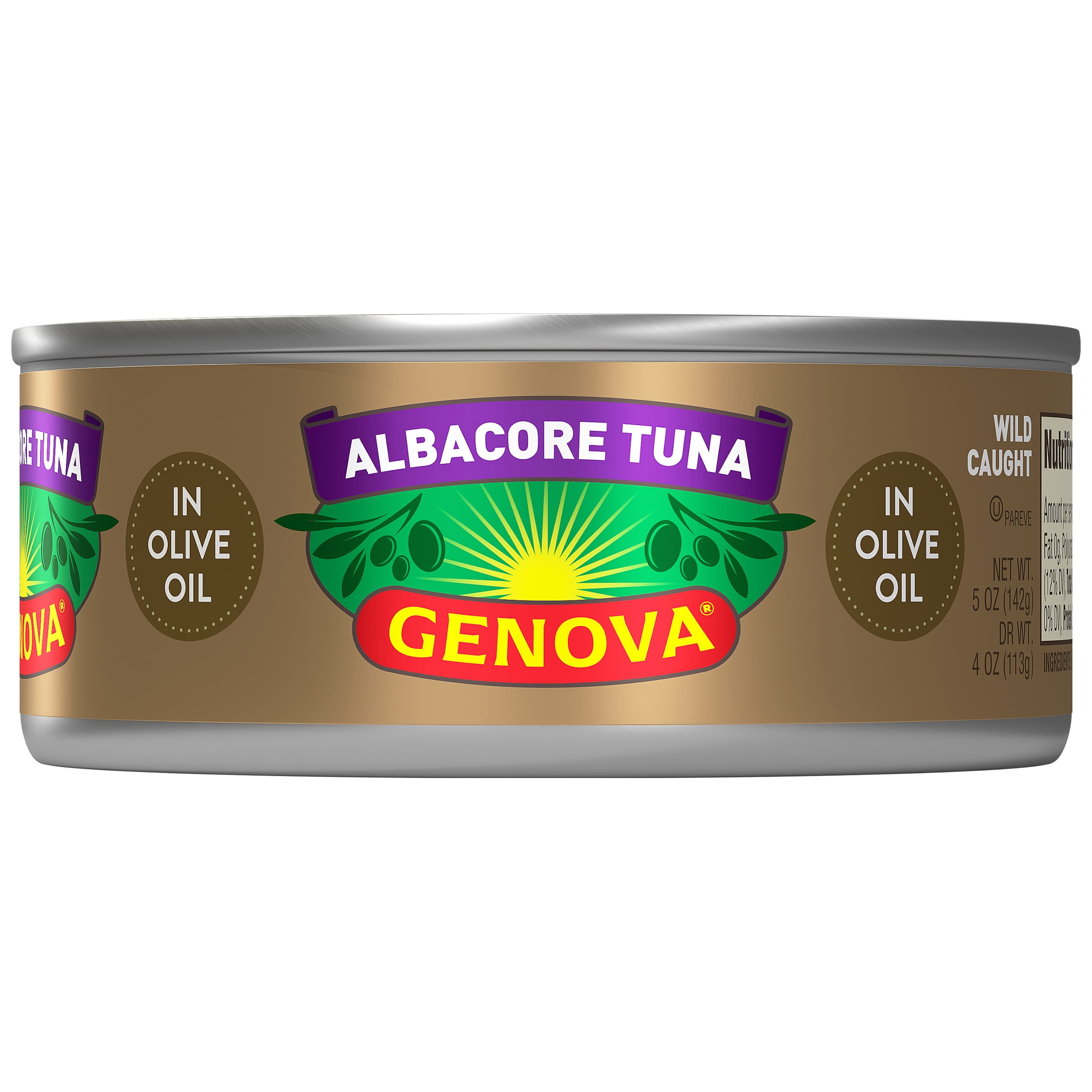 (12 pack) Genova Premium Albacore Tuna in Olive Oil 5 oz