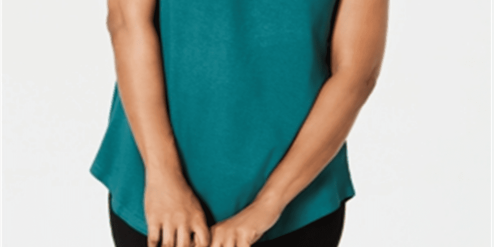 jm collection cold shoulder top