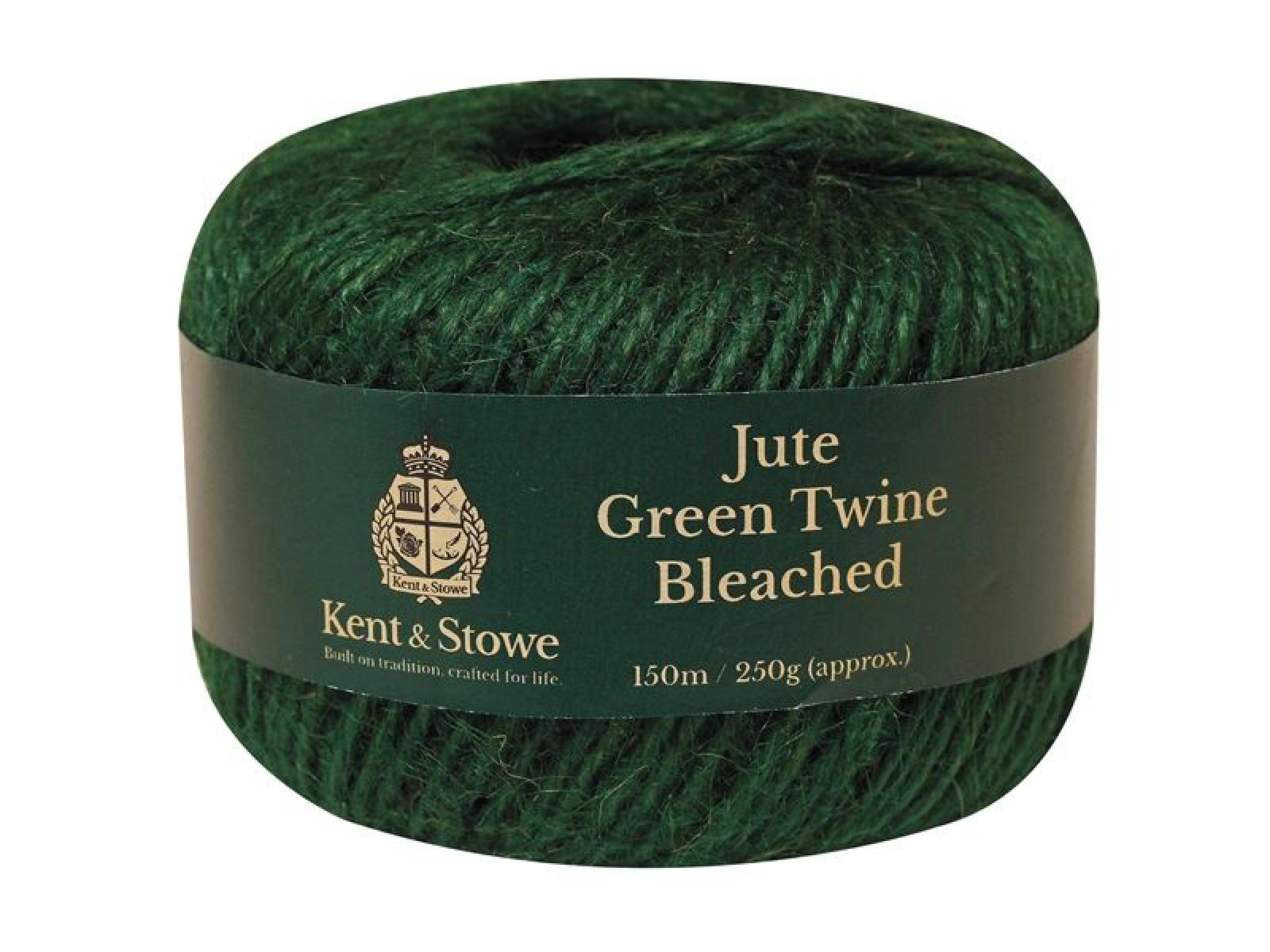 Kent & Stowe - Jute Twine Bleached Green 150m (250g)