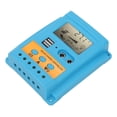 thumbnail image 1 of Regulador de carga solar MPPT de 12V / 24V Parámetro automático Pantalla ajustable Regulador de panel solar LCD Regulador automático de batería con doble puerto USB para ANGGREK Otros, 1 of 8
