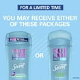 thumbnail image 3 of Secret Outlast Clear Gel Antiperspirant Deodorant, Unscented, 3.4 oz, 3 of 11