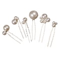 thumbnail image 3 of PAMINGONO 1 Set Decorative Bobby Pins for Women U Shaped Hair Styling Accessories for Daily Wearing Golden, 3 of 8