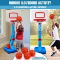 thumbnail image 5 of Adjustable Height Toddler Basketball Hoop for Kids - Portable Pool & Outdoor Basketball Goal, 5 of 7