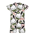 thumbnail image 6 of Pochacco Baby Boy Girl Romper Short Sleeve Cotton Bodysuit Outfits Jumpsuit Summer One Piece Clothes, 6 of 8