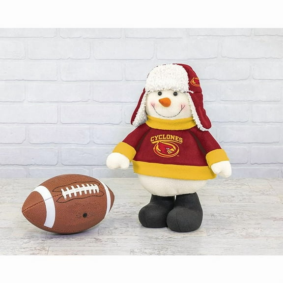 Hanna's Handiworks Iowa State Chilly Snowman Stander.