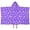 Princess and Castle, variant on Princess and Fairy Pink Pattern Teens Hooded Bath Towel Wrap for Ages 3 To 12,Quick Dry Lightweight Soft Microfiber Bath Beach Pool,50"x30"