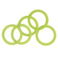 thumbnail image 1 of Badge Machine Gasket, Badge Machine Accessories 5 Pcs Badge Machine Gasket Badge Machine Badge Machine Gasket Die Matching Replacement Spacer Auxiliary Tool, 1 of 7