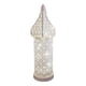 thumbnail image 4 of Linterna colgante decorativa de hierro, luz LED de hadas, diseño retro hueco, hierro hueco M, 4 of 9