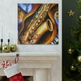 thumbnail image 5 of Saxophone in Abstract Forms - Canvas, 5 of 8