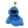 thumbnail image 1 of Gund - 4048698 | Sesame Street Birthday Cookie Monster Take-Along Buddy, 1 of 1