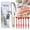 A1#Beige, variant on Watermelon Slicer Cutter Tool, Stainless Steel Watermelon Slicer, Create Clean 1" Cubes , Watermelon Cutter Slicer Tool, Melon Cutter, Melon Slicer, Water Melon Slicer Cutter, 10.4×1.25 in,A2#E