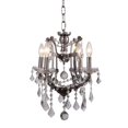 thumbnail image 1 of Elegant Lighting Elena 13" 4 Light Royal Crystal Chandelier, 1 of 1