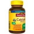 Nature Made Calcium 600 mg with Vitamin D3 Tablets, Dietary Supplement