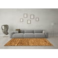 thumbnail image 3 of Ahgly Company Indoor Rectangle Solid Orange Modern Area Rugs, 7' x 10', 3 of 4