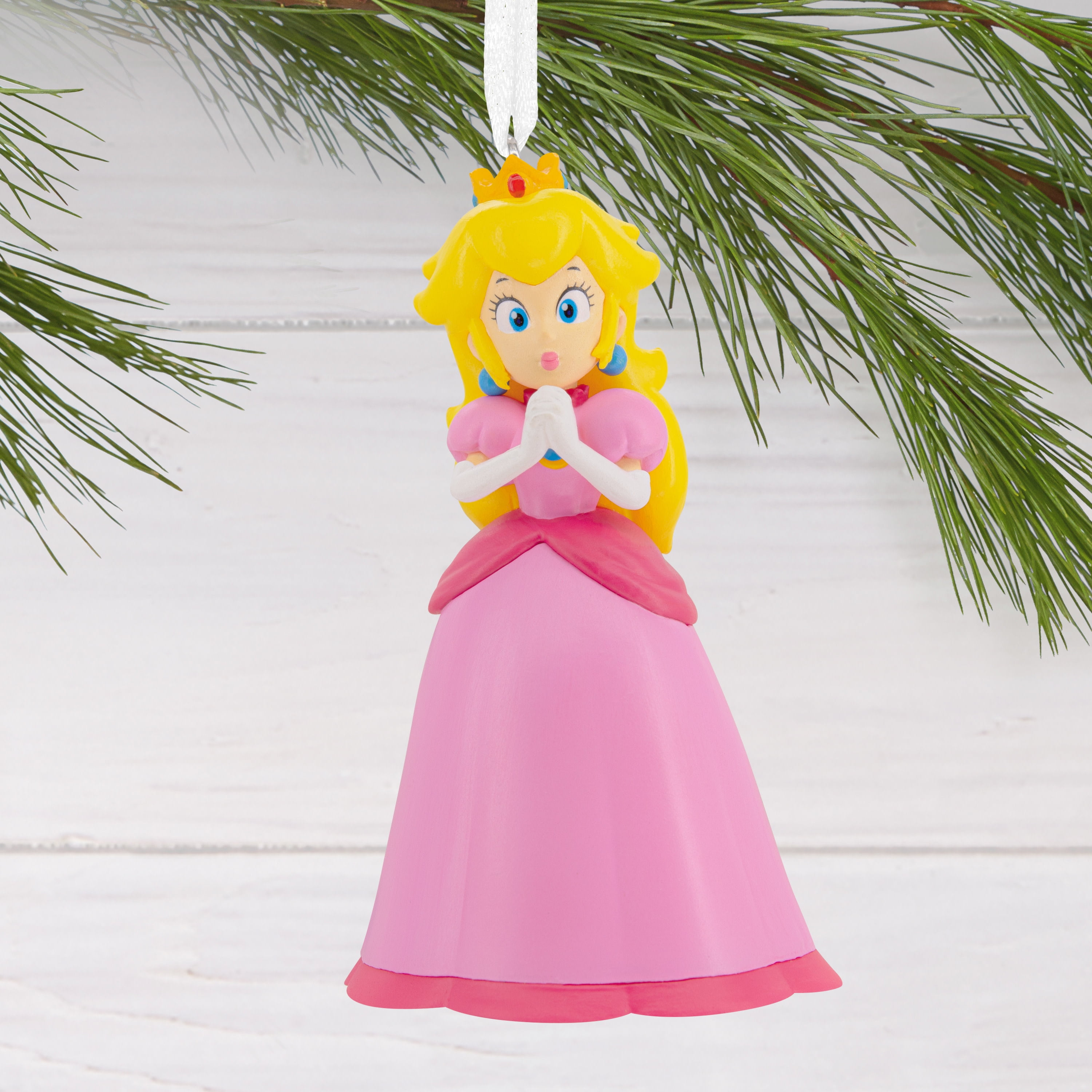 Hallmark Nintendo Super Mario Princess Peach Ornament, 1 Count