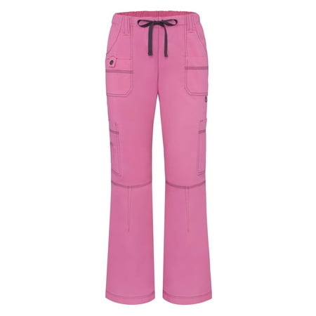 

Adar Pop-Stretch Junior Fit Low Rise Multi Pocket Straight Leg Scrub Pants