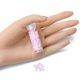 thumbnail image 5 of 6/0 Opaque Glass Seed Beads Round Hole Rondelle Pearl Pink 4~4.5x3~4mm Hole: 0.8~1.5mm 10g/box, 5 of 6