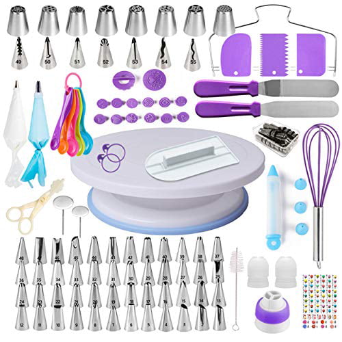 Cake Decorating Supplies Kit for Beginners Set of 137 1 8 Baking Pastry Tools 