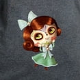 thumbnail image 3 of CafePress - The Day Of The Dead Vintage Doll T Shirt - Women's Traditional Fit Dark T-Shirt, 3 of 4