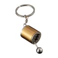 thumbnail image 1 of Big sale! Gear Knob Gear 6 Speed Shift-Gear Box Metal Gear Stick Car Keyring Keychain GXP H0S8, 1 of 1