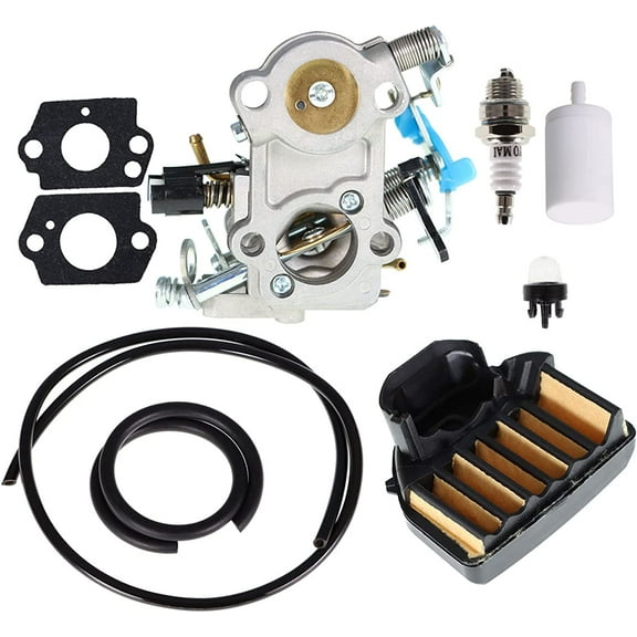 ALL-CARB WTA-29 Carburetor Replacement for Husqvarna 455 Rancher 455E 460 461 Gas Chainsaw with Air Filter Tune up Kit