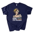 thumbnail image 3 of More Pride Less Prejudice T-Shirt, LGBTQ T-Shirt, Proud Ally Tee, Pride Month TShirt, 3 of 4