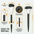 thumbnail image 5 of GIGALUMI 8 Pack Waterproof Outdoor Solar Pathway Lights for Garden and Landscape, 5 of 7