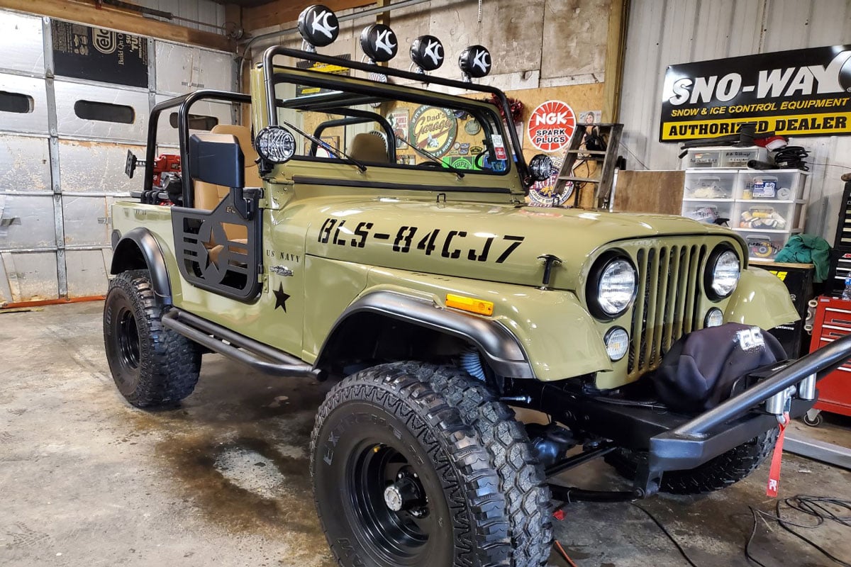 Rough Country 4" Suspension Lift Kit for 1982-1986 Jeep CJ7 4WD - 67530
