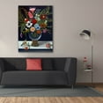 thumbnail image 3 of Epic Graffiti 'Floral Best' by Catherine A Nolin, Canvas Wall Art, 40"x54", 3 of 8