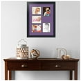 thumbnail image 2 of ArtToFrames Collage Photo Picture Frame with 5 - 4x5" Openings, Framed in Black with Grape and Black Mats (CDM-3926-258), 2 of 8