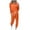 Za-Orange, variant on NSLGXD Two Piece Outfits for Women Long Sleeve Crew Neck Pullover Tops Drawstring Elastic Waist Pants Sets Tracksuits Sweatsuits with Pockets