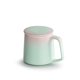 thumbnail image 1 of Juego de 1 taza de café con degradado, filtro separador de agua de cerámica for té con tapa, capacidad de 350 ml, for oficina, hombres y mujeres., 1 of 7