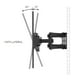thumbnail image 5 of Soporte para pantallas de 32 a 70 pulgadas Steren STV-116 con doble brazo articulado, 5 of 5