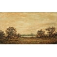 thumbnail image 2 of Blakelock, Ralph A. 14x10 White Modern Wood Framed Museum Art Print Titled - Yellow Light, 2 of 4