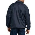 thumbnail image 2 of Dickies Men's 76242 Snap Front Windbreaker Water Resistant Jacket Dark Navy L, 2 of 3