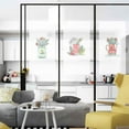 thumbnail image 4 of fastboy Flowers Bottle Window Door Glass Stickers Glass Sliding Door Bathroom Window Stickers Privacy Film Sticker, 4 of 8