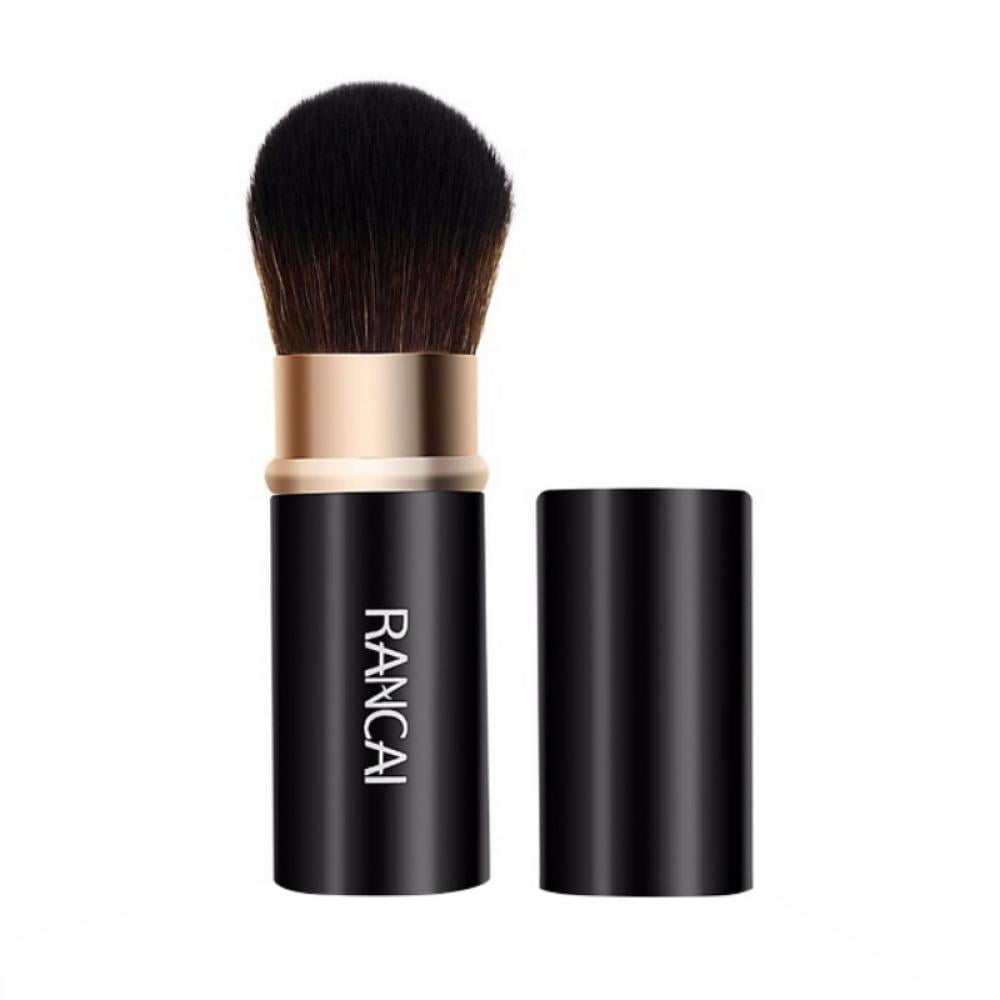 Retractable Makeup Blush Brush Professional Single Handle Makeup Brush Soft Face Mineral Foundation Cream Blush Brush Makeup Makeup Tool