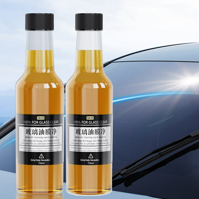 Eliminador de Película de Aceite, Limpiador de Parabrisas de Coche, Limpiador de Película de Aceite, Limpiador de Película de Aceite de Vidrio, Agente de Belleza 150 Ml/300 Ml
