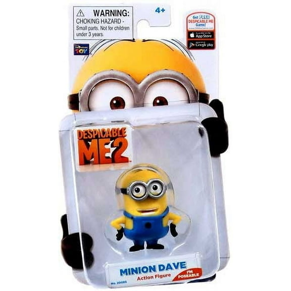 Despicable Me 2 Minion Dave Action Figure