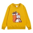 thumbnail image 3 of Winter Hoodies for Girls Christmas Snowflake Pullover Warm Sweatshirts for Kids Stylish Sportswear Outfit, 3 of 3