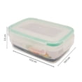 thumbnail image 3 of Contenedor Mainstays de Plástico Rectangular Transparente 450 ml, 3 of 4