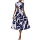 thumbnail image 1 of Vestido de Chaqueta para Mujeres Vestido Largo de Impresión sin Mangas, Elástico Transpirable para el Uso Diario, 1 of 8