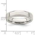 thumbnail image 3 of Auriga Fine Jewelry  925 Sterling Silver 5mm Band Ring Size 10 for Women, 3 of 6
